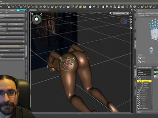 Building the Leticia Scene Body Posing Part 2
