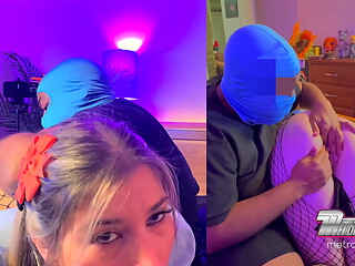Snow Bunny PAWG EATS COCK After Taking A HARD ASS SPANKING!