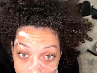 Ebony Cumshot Compilation