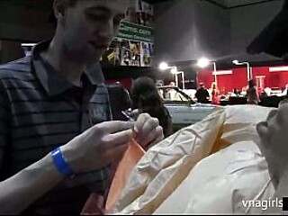 Julia Ann & Friends Going Crazy During A Hot Sex Convention!