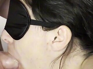 He Fucks My Mouth Like a Pussy Until I Eat on His Cum - I Love Feeling His Hot Load in My Throat!