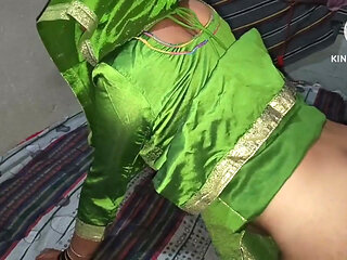 Desi Bhabhi in Green Suit Salwar Fucked Hard by Devar
