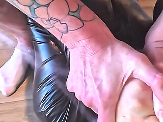 6'7 Tall Gothic Giantess Trample POV: Boots Crush - Socks - Barefoot Face Sit & Toe Suck