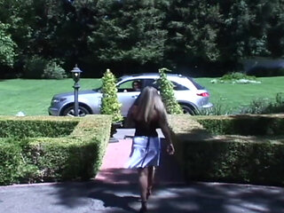 This Bald Chubby Guy Was Boring so She Went to Fuck the Guy with Hair