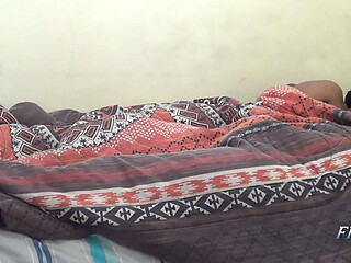Deep Kissing While Playing with a Strange Object Under the Duvet