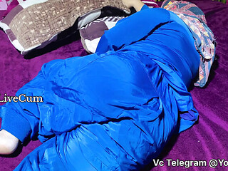 Stepmom Fucks Landlord for Her Mouth Close ShrutiLiveCum Hindi Audio