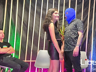 Petite Has a Trio with a Single Bachelor and Her Husband