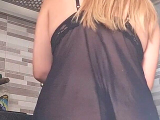 Have You Ever Thought About Me Coming Home Like This? Waiting for You with a Clean House? and Without Panties?