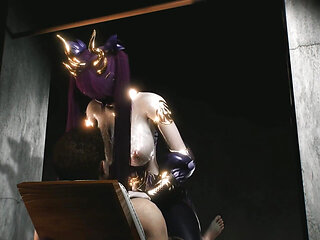 Zi Yan Virtual Vixen with a Booty Spell - 3D Animation