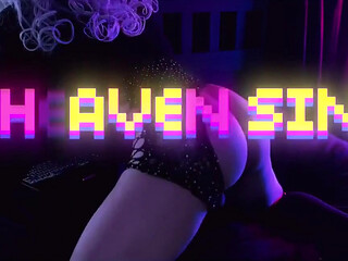 Cute Femboy Strip Tease...(heaven Sin)