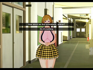 He fucks this girlfriend on the roof of the college