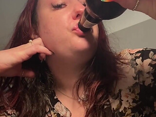 Seductive BBW Rootbeer Chug & Burps by Bella Blast