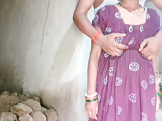Indian housewife gets drilled by her boyfriend