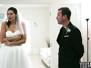 Big ass MILF bride fucks big dick ex one last time before wedding