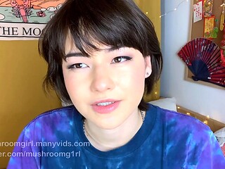 POV bondage game with sweet asian girl