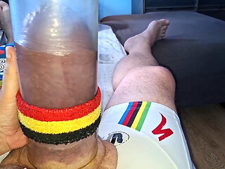 Pumping up My Monstermeat in Extreme Thick Size