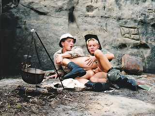 Marc Vidal and Two Hikers