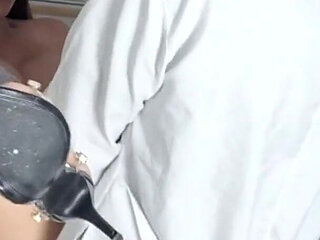 Naughty Patient Pissed on the Doctor's Cock and Had Multiple Orgasms!