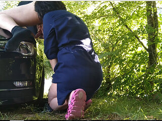 He Cums in My Mouth From Behind