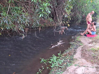 A Meeting Between Strangers at the Creek Ends in Unexpected Sex