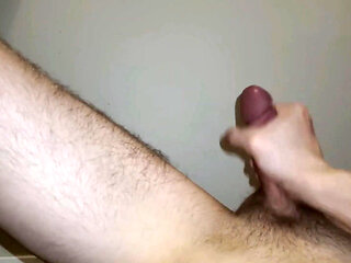 First thick mass of straight sperm.