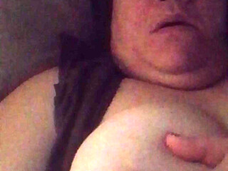 A hot masturbation
