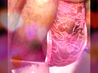 #16 - Day 5 - Riding BWC Dildo while wearing my favorite sissy underwear