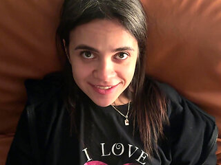 He Thought His Stepsister Wouldnt Post This. My Blowjob RAW Footage With Dirty Talk