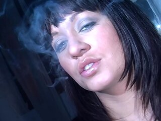 The Smoking Slut Loves A Rough Fuck