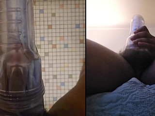 Long Fleshlight Fuck and Breeding