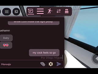 Me cojo a una zorra de roblox