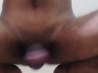 Nude with slow to very fast uncontrollable cock like AK47