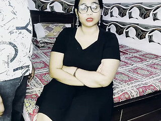 Hindi video features an amateur wife who cheats on her husband.