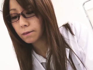 Rising Sun Beauties: Busty Japanese doctor gets creampied by patient in