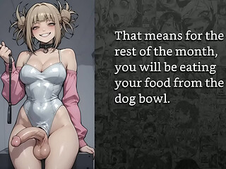 [FayGrey] [Futa stepsister Himiko Toga turns you into her cum guzzling cock sleeve] (Joi Cei AnalDestruction PetPlay IcePlay Humiliation Degradation)