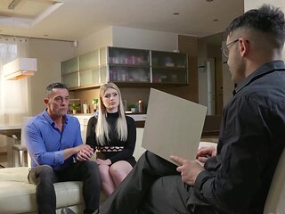 Renato and Emmanuel Torquemada fucked Georgia Konevas tight ass in a wild mmf scene.