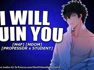 Scream Your Professors Name While He Cums Inside You (M4F) (MDOM) (SPICY)
