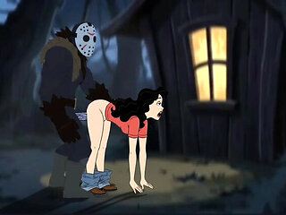 Halloween Hentai Sex: Crazy Fucking at Crystal Lake Camp with Octopussy