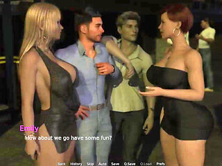 Just Married #03 Blonde Rubs Her Big Ass on Her Friend's Husband