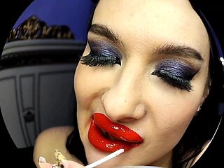 Huge Pouty Bimbo Lips Giantess