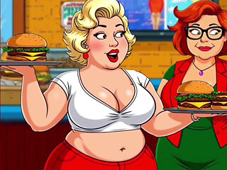 She Knows How to Get a Good Tip. Cartoon