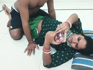 Indian couple's real homemade sex session