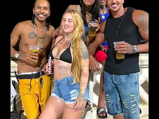 Vazou na net! Veja o que esse grupo de jovem fizeram no meio da rua!