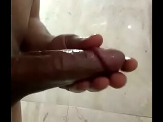 Oiling fat indian dick