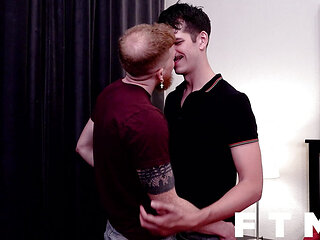 JockPussy - Gorgeous FTM stud Stevie Trixx fucked by tall hung DILF