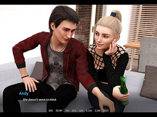 Fucking a big tits teen in party(Become a rockstar)