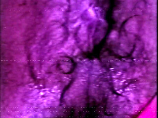 Pulsating orgasm and hole leaking lube after huge dildo session