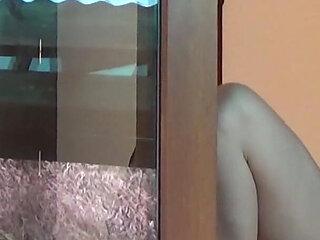 Peeking My Sexy Neighbor on the Window