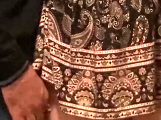 Pervers Stranger Penetreded This Slut Pussy Under Skirt