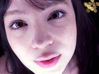 Lovely Amateur teen brunette masturbating outdoor